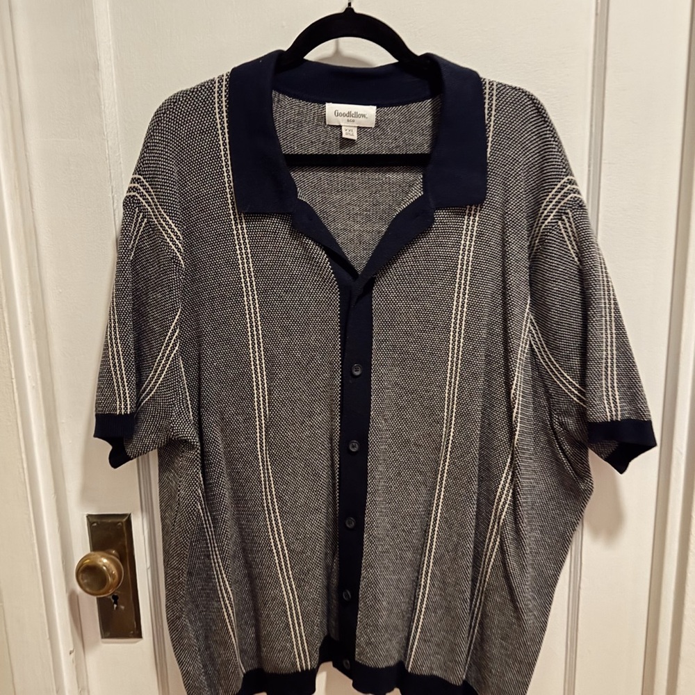 Goodfellow & Co Black and White Knit Sweater